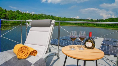 Hausboot Mika Sun Urlaub in Schwerin